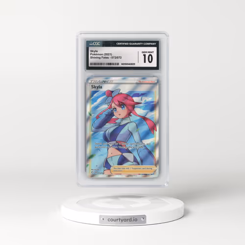 2021 Shining Fates #072/072 Skyla (CGC 10 GEM MINT)