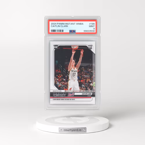 2024 Panini Instant WNBA #186 Caitlin Clark (PSA 9 MINT)