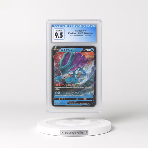 2022 VSTAR Universe #024/172 Suicune V - Holo (CGC 10 GEM MINT)