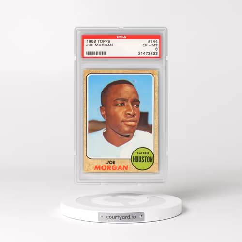 1968 Topps #144 Joe Morgan (PSA 6 EX-MT)