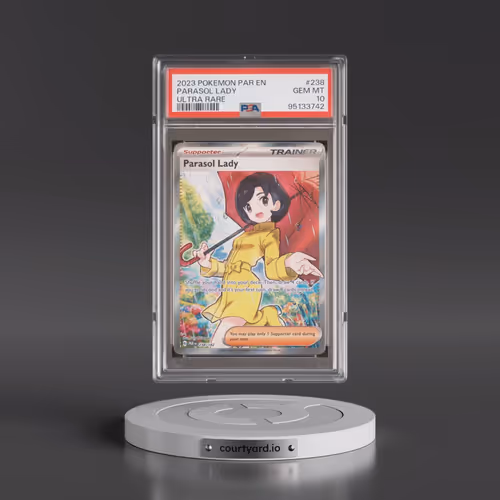 2023 Pokémon Par EN-Paradox Rift #238 Parasol Lady - Ultra Rare (PSA 10 GEM MINT)