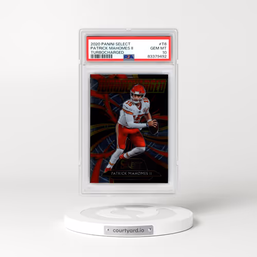 2020 Panini Select Turbocharged #T6 Patrick Mahomes II (PSA 10 GEM MINT)