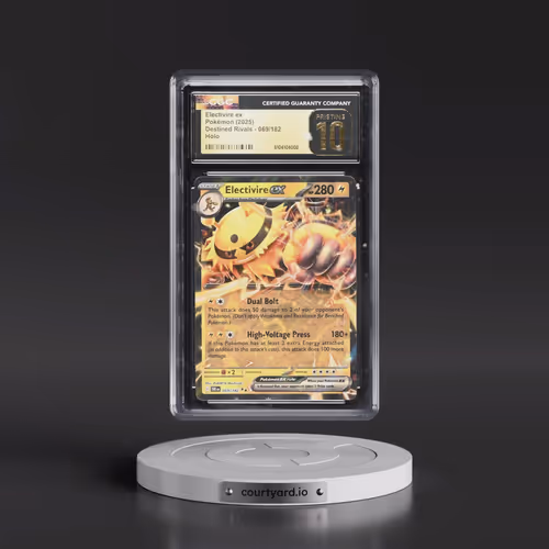 2025 Destined Rivals - DRI EN #069/182 Electivire ex - Holo (CGC 10 PRISTINE)