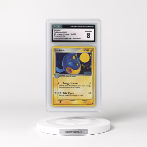 2005 EX Unseen Forces #40/115 Lanturn - Reverse Holo (CGC 8 NM-MT)