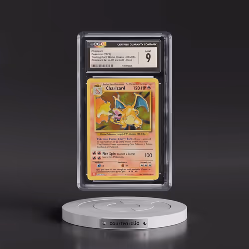 2023 Trading Card Game Classic - CLV, CLC, CLB #003/034 Charizard - Charizard & Ho-Oh ex Deck - CLC