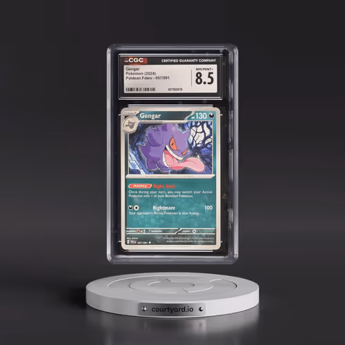 2024 Paldean Fates - PAF EN #057/091 Gengar (CGC 8.5 NM-MT+)