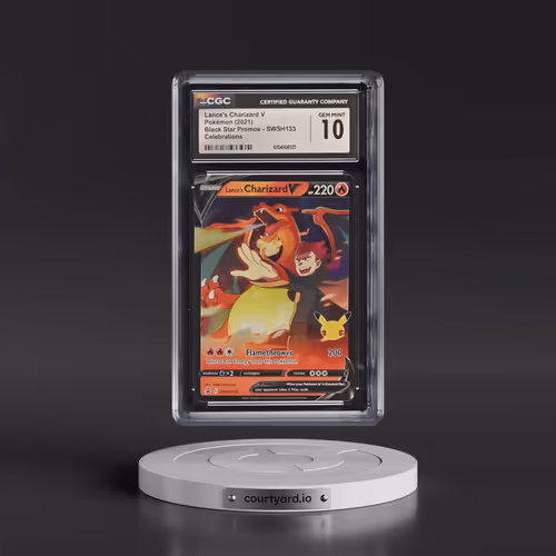 2017 Black Star Promos - Sword & Shield #SWSH133 Lance's Charizard V - Celebrations (Holo) (CGC 10 G