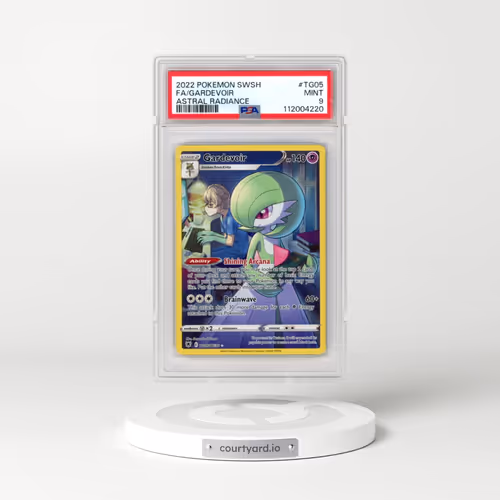 2022 Pokémon Sword & Shield Astral Radiance #TG05 Gardevoir - Full Art (PSA 9 MINT)