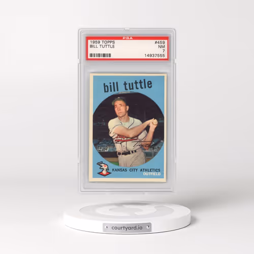 1959 Topps #459 Bill Tuttle (PSA 7 NM)
