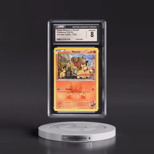2015 Double Crisis #1/34 Team Magma's Numel (CGC 8 NM-MT)