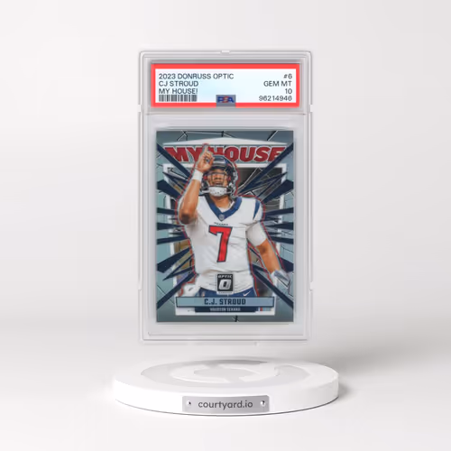 2023 Panini Donruss Optic My House! #6 CJ Stroud (PSA 10 GEM MINT)