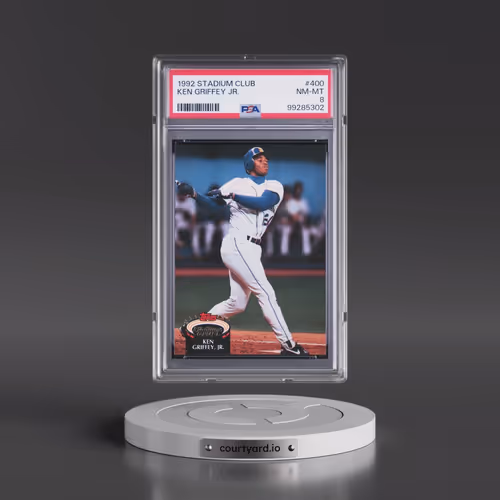 1992 Stadium Club #400 Ken Griffey Jr (PSA 8 NM-MT)