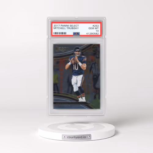 2017 Panini Select #253 Mitchell Trubisky (PSA 10 GEM MINT)