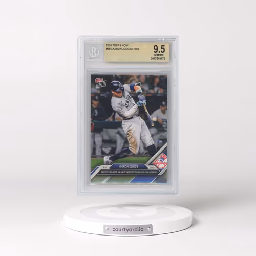 2024 Topps Now #555 Aaron Judge (BGS 9.5 GEM MINT)