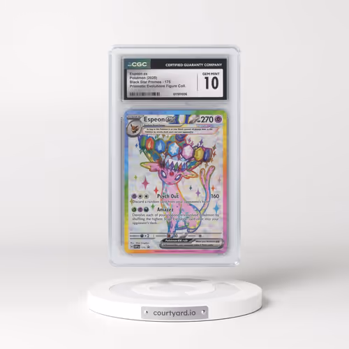 2023 Black Star Promos - Scarlet & Violet SVP EN #175 Espeon ex - Prismatic Evolutions Premium Figur