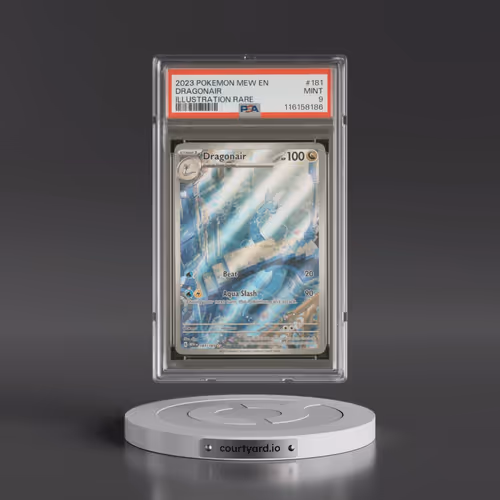 2023 Pokémon Mew EN-151 #181 Dragonair - Illustration Rare (PSA 9 MINT)
