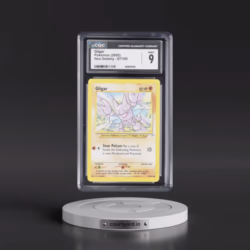 2002 Neo Destiny #67/105 Gligar (CGC 9 MINT)