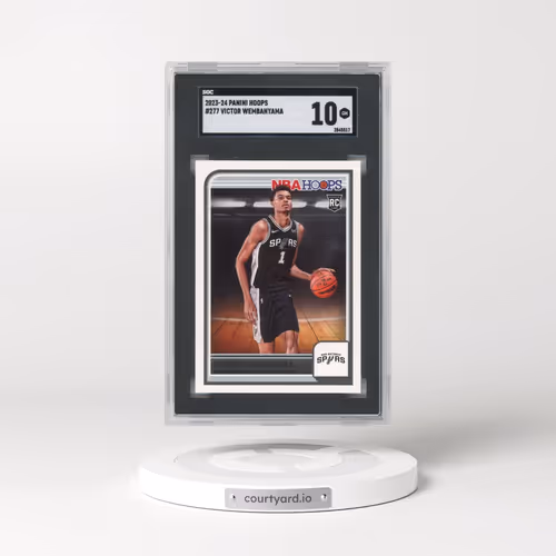2023 Panini Hoops #277 Victor Wembanyama (SGC 10 GEM MINT)