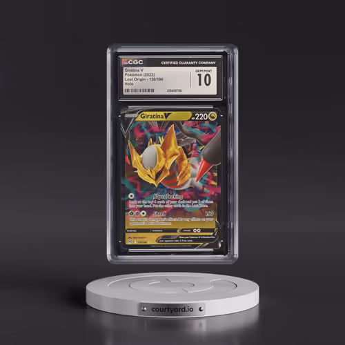 2022 Lost Origin #130/196 Giratina V - Holo (CGC 10 GEM MINT)