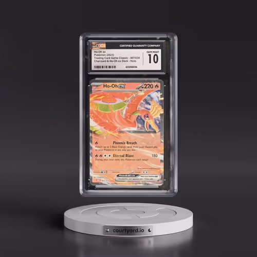 2023 Trading Card Game Classic - CLV, CLC, CLB #007/034 Ho-Oh ex - Charizard & Ho-Oh ex Deck - C