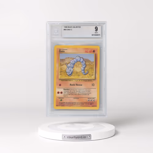 1999 Base Set #56 Onix (BGS 9 MINT)