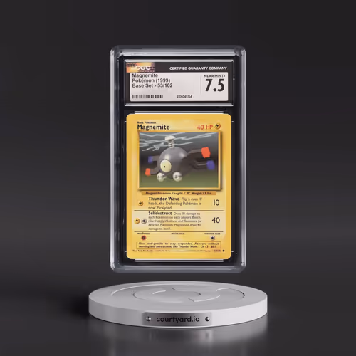 1999 Base Set #53/102 Magnemite (CGC 7.5 NM+)