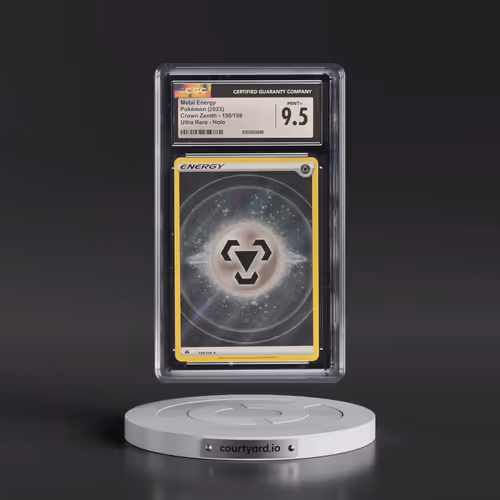 2023 Crown Zenith #159/159 Metal Energy - Ultra Rare Holo (CGC 9.5 MINT+)