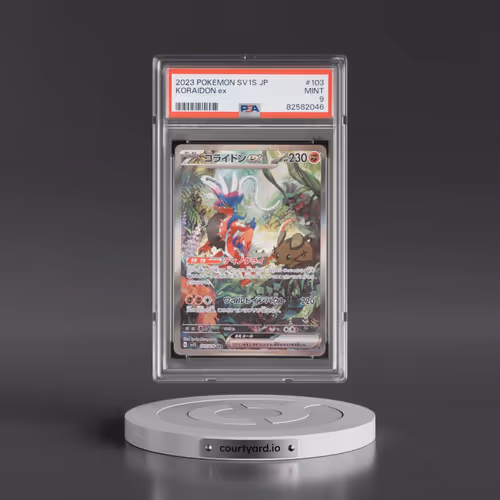 2023 Pokémon Sv1s-Scarlet EX #103 Koraidon EX - Holo Special Art Rare (PSA 9 MINT)