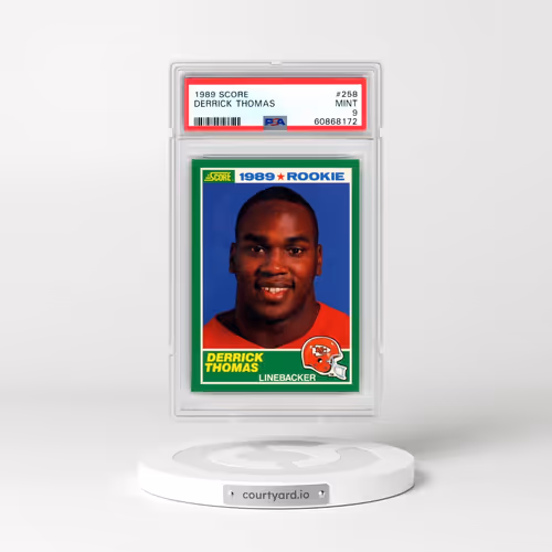 1989 Score #258 Derrick Thomas (PSA 9 MINT)