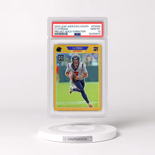 2023 Leaf Web Exclusives #PSG89 CJ Stroud - Pro Set Gold (PSA 10 GEM MINT)