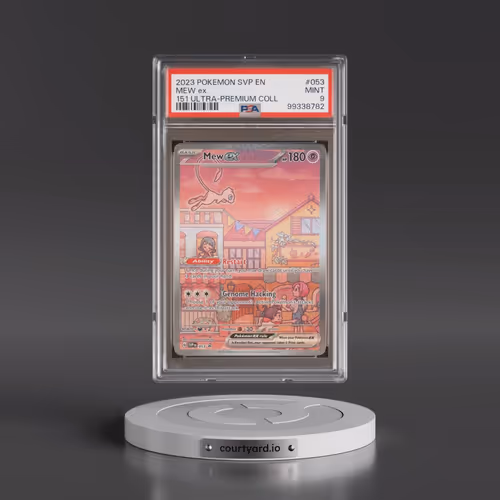 2023 Pokémon Svp EN-SV Black Star Promo #053 Mew EX - Holo 151 Ultra-Premium Collection (PSA 9 MINT)