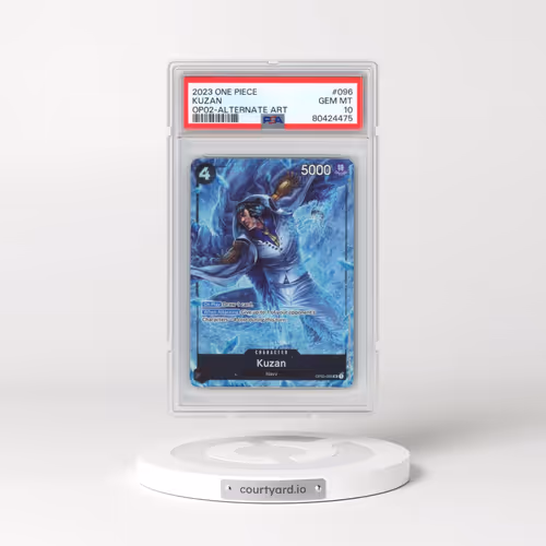 2023 One Piece Paramount War #096 Kuzan - Alternate Art (PSA 10 GEM MINT)