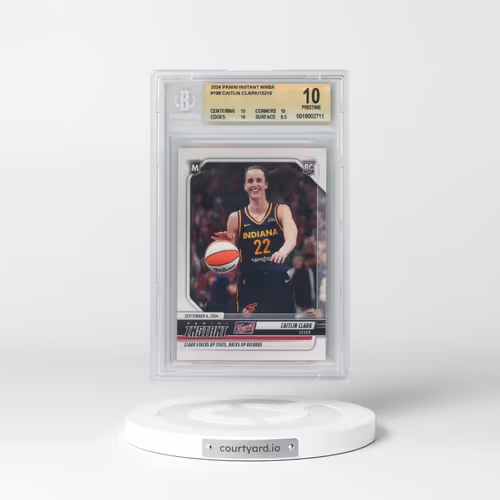 2024 Panini Instant WNBA #198 Caitlin Clark (BGS 10 PRISTINE)