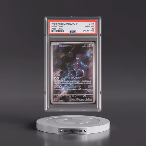 2023 Pokémon Sv2a-Pokémon 151 #183 Mewtwo - Art Rare (PSA 10 GEM MINT)