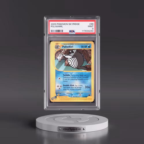 2003 Pokémon Skyridge #88 Poliwhirl (PSA 9 MINT)