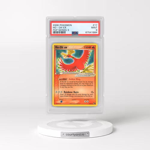 2006 Pokémon Pop Series 3 #17 HO-Oh EX - Holo (PSA 9 MINT)