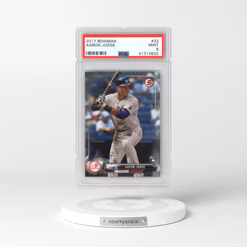 2017 Bowman #32 Aaron Judge (PSA 9 MINT)