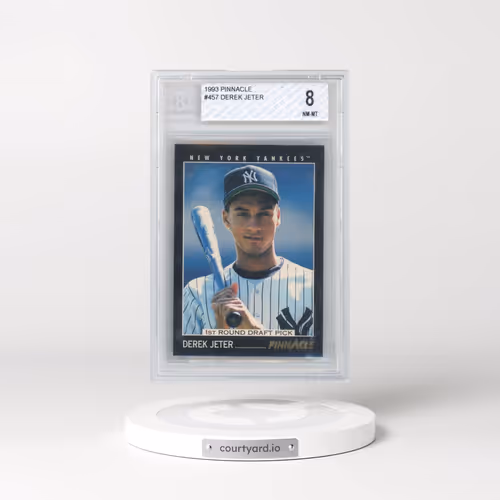 1993 Pinnacle #457 Derek Jeter (BGS 8 NM-MT)