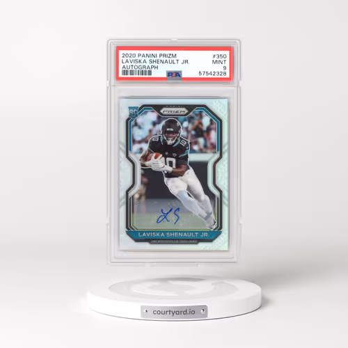 2020 Panini Prizm #350 Laviska Shenault Jr. - Autograph (PSA 9 MINT)