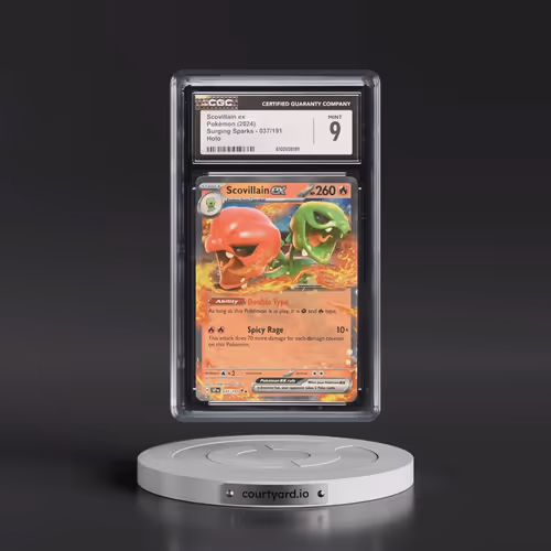 2024 Surging Sparks - SSP EN #037/191 Scovillain ex - Holo (CGC 9 MINT)