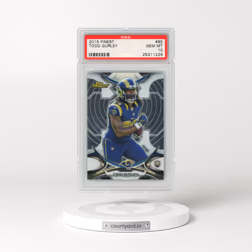 2015 Finest #85 Todd Gurley (PSA 10 GEM MINT)