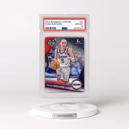 2023 Bowman University Chrome #90 Paige Bueckers (PSA 10 GEM MINT)