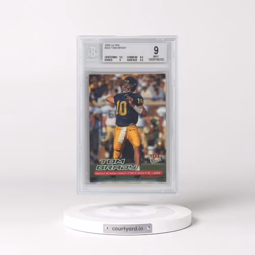 2000 Ultra #234 Tom Brady (BGS 9 MINT)