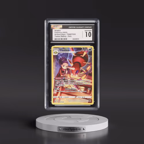2022 Brilliant Stars #TG09/TG30 Ariados - Trainer Gallery Holo (CGC 10 GEM MINT)