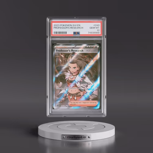 2023 Pokémon Svi EN-Scarlet & Violet #240 Professor's Research - Ultra Rare (PSA 10 GEM MINT)