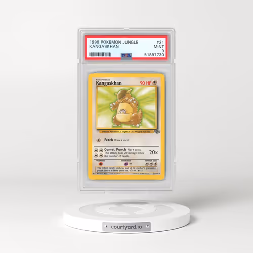 1999 Pokémon Jungle #21 Kangaskhan (PSA 9 MINT)