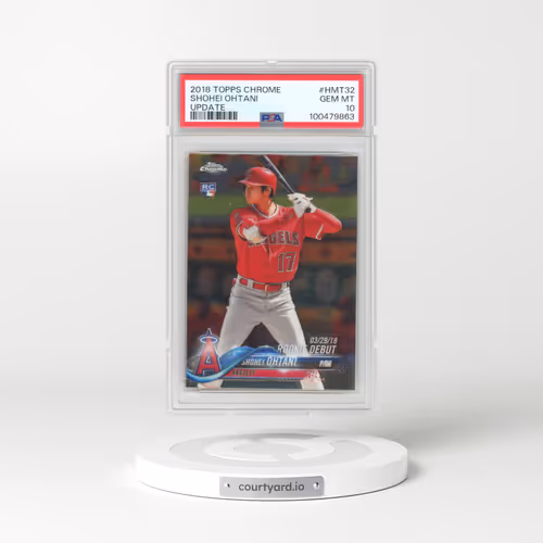 2018 Topps Chrome Update #HMT32 Shohei Ohtani (PSA 10 GEM MINT)