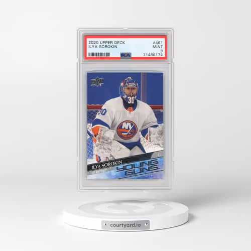 2020 Upper Deck #461 Ilya Sorokin (PSA 9 MINT)