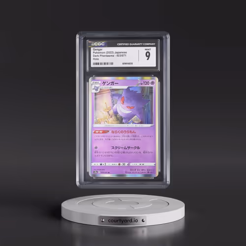2021 Dark Phantasma #023/071 Gengar - Holo (CGC 9 MINT)
