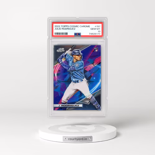 2022 Topps Cosmic Chrome #197 Julio Rodriguez (PSA 10 GEM MINT)